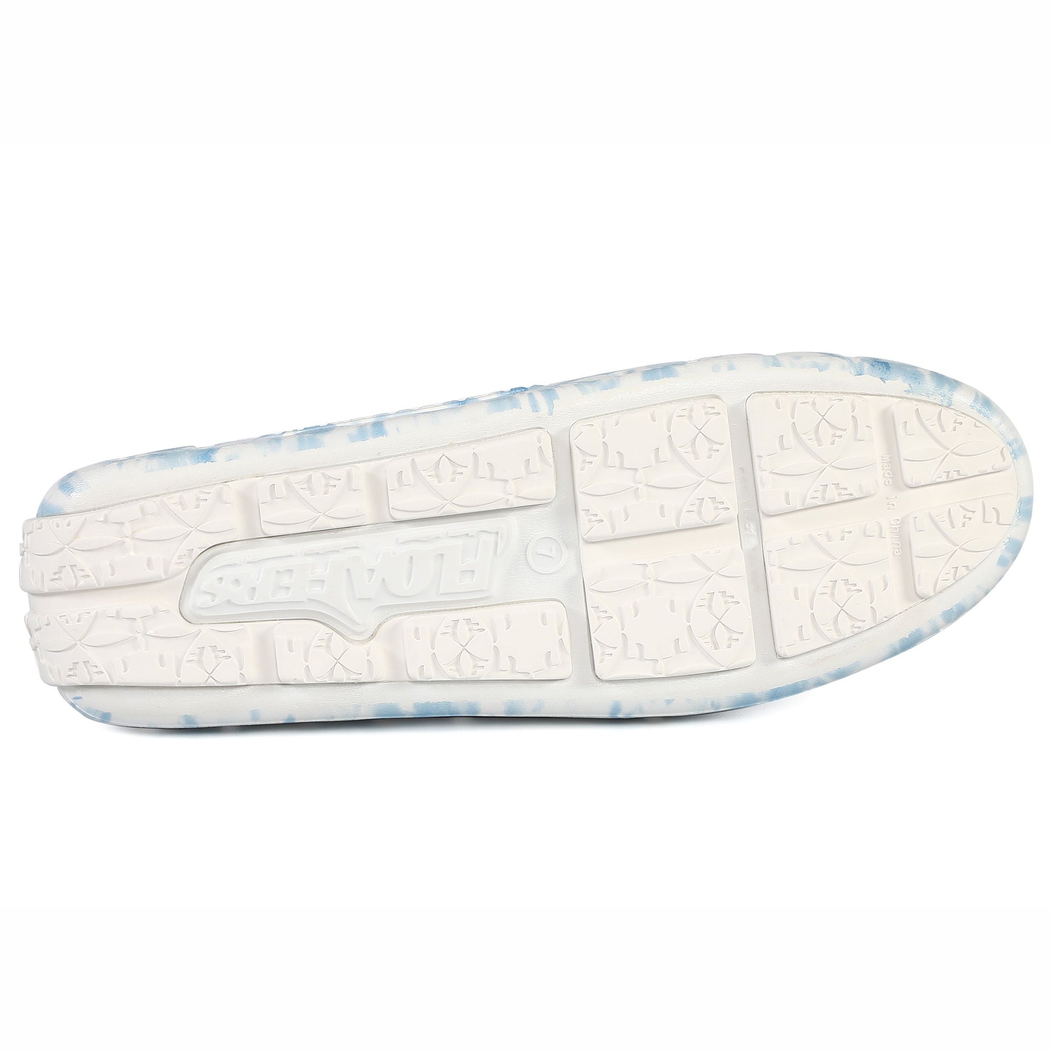 BLUE TIE DYE/BRIGHT WHITE POSH PRINT