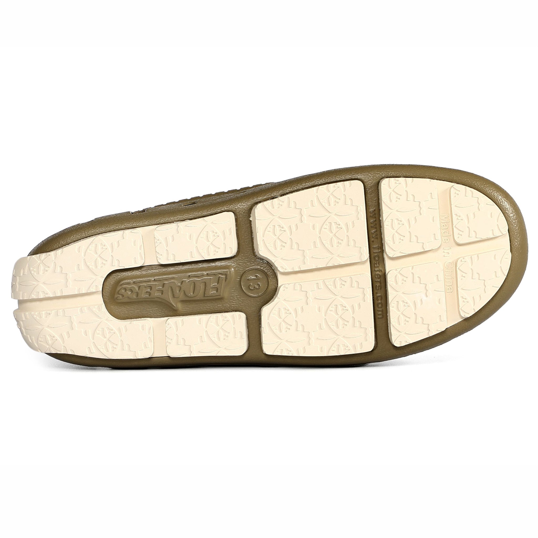 Kids Prodigy Olive Branch/Coconut Loafers