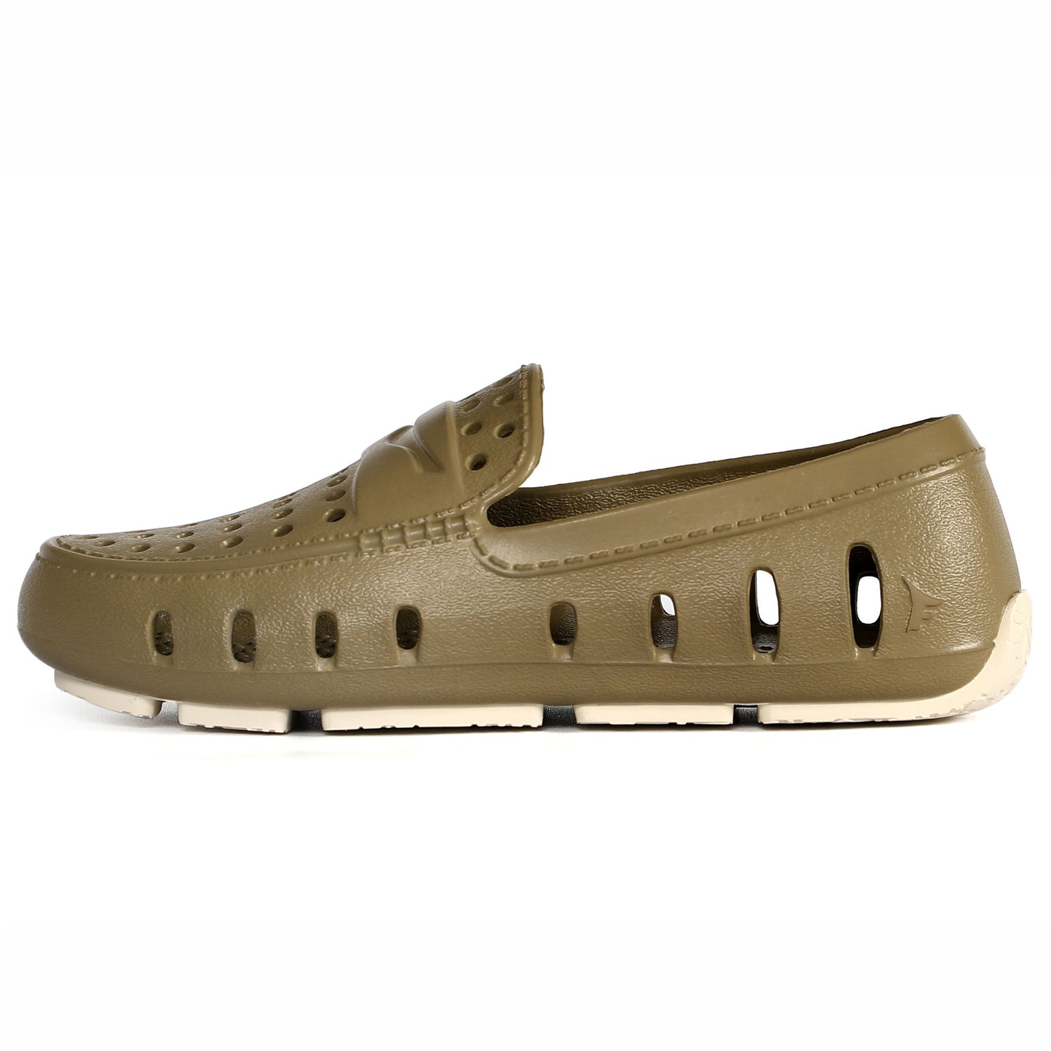 Kids Prodigy Olive Branch/Coconut Loafers