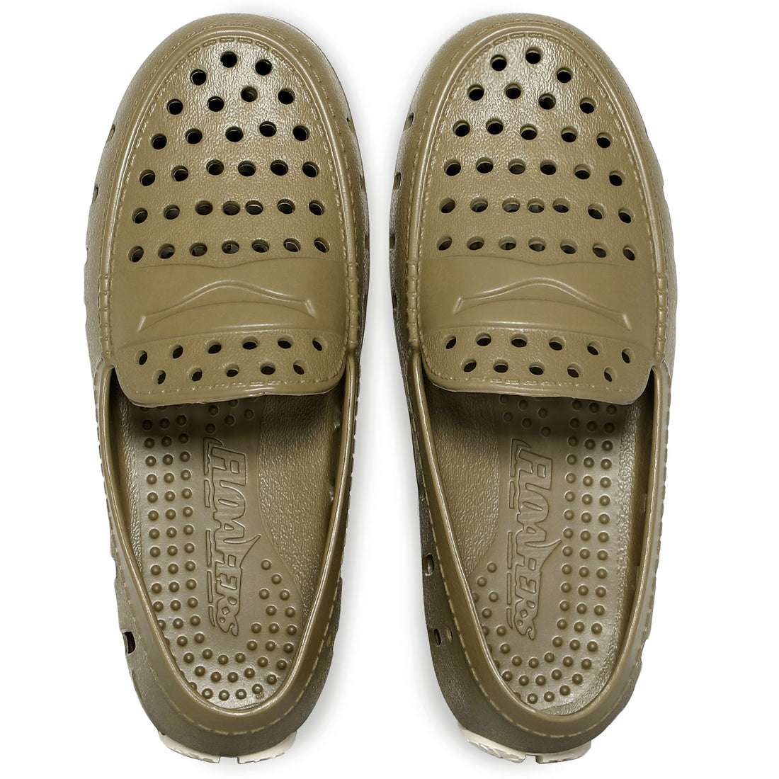 Kids Prodigy Olive Branch/Coconut Loafers