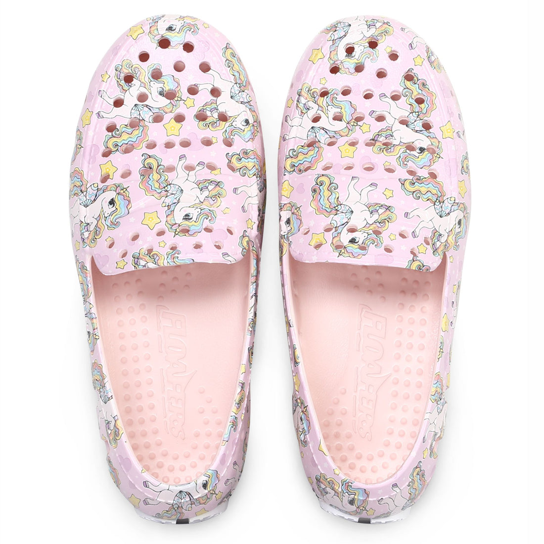 Kids Prodigy Unicorn Pink Multi/Bright White Print Loafers