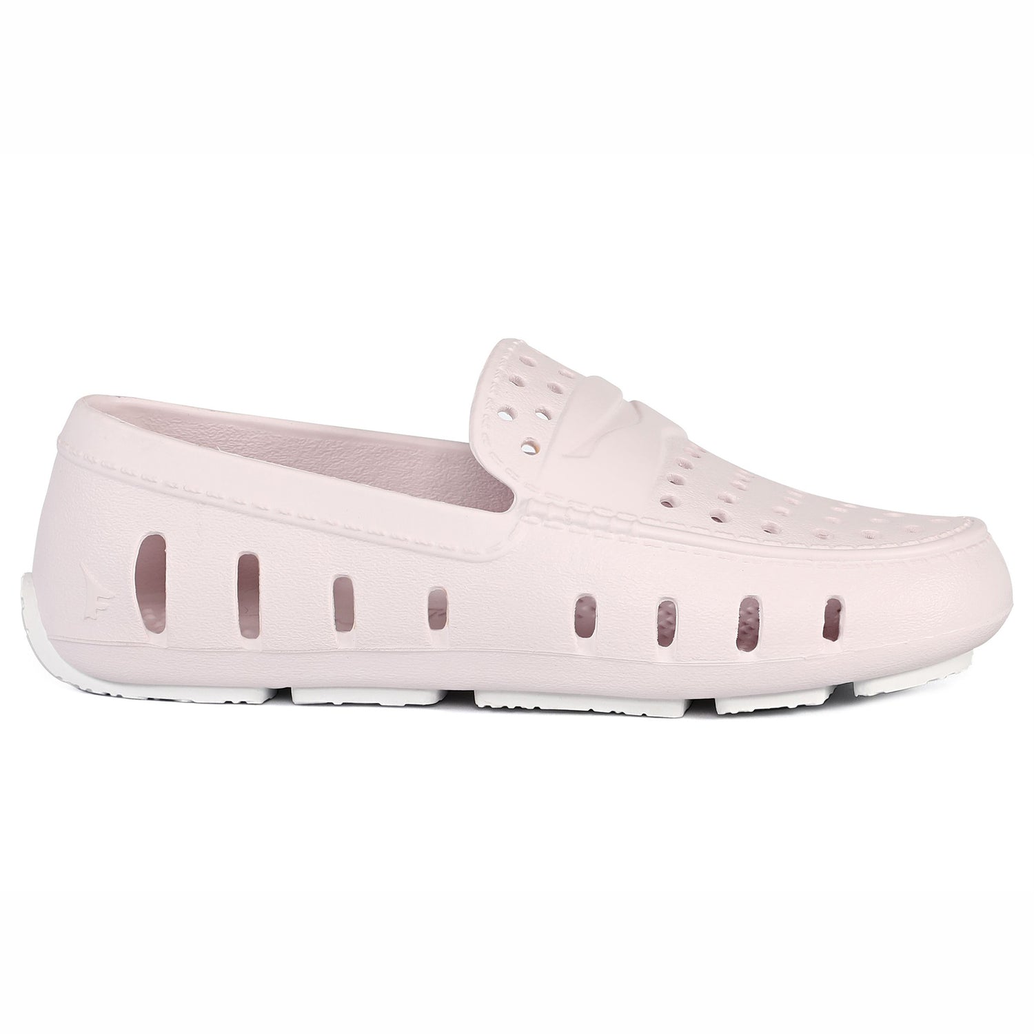 Kids Prodigy Dusty Pink Bright White Loafers