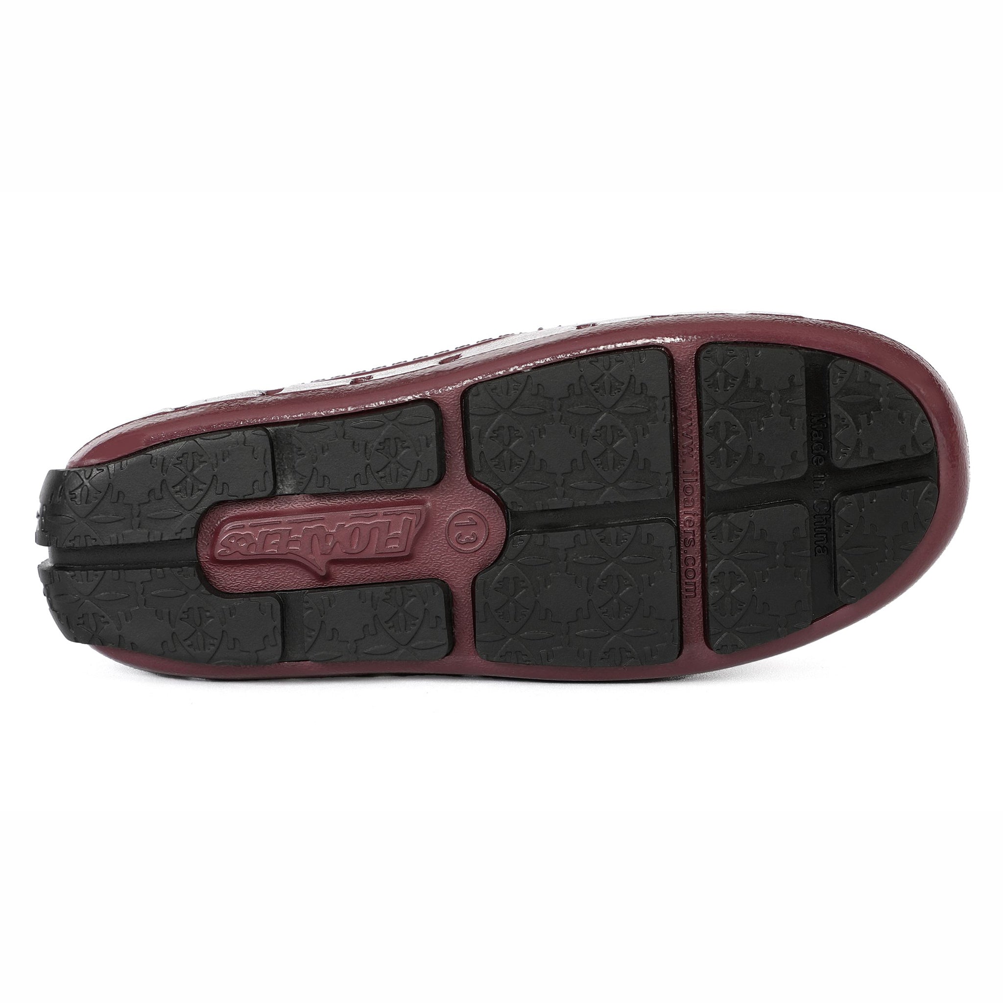 PRODIGY DRIVER BURGUNDY PATENT/BLACK