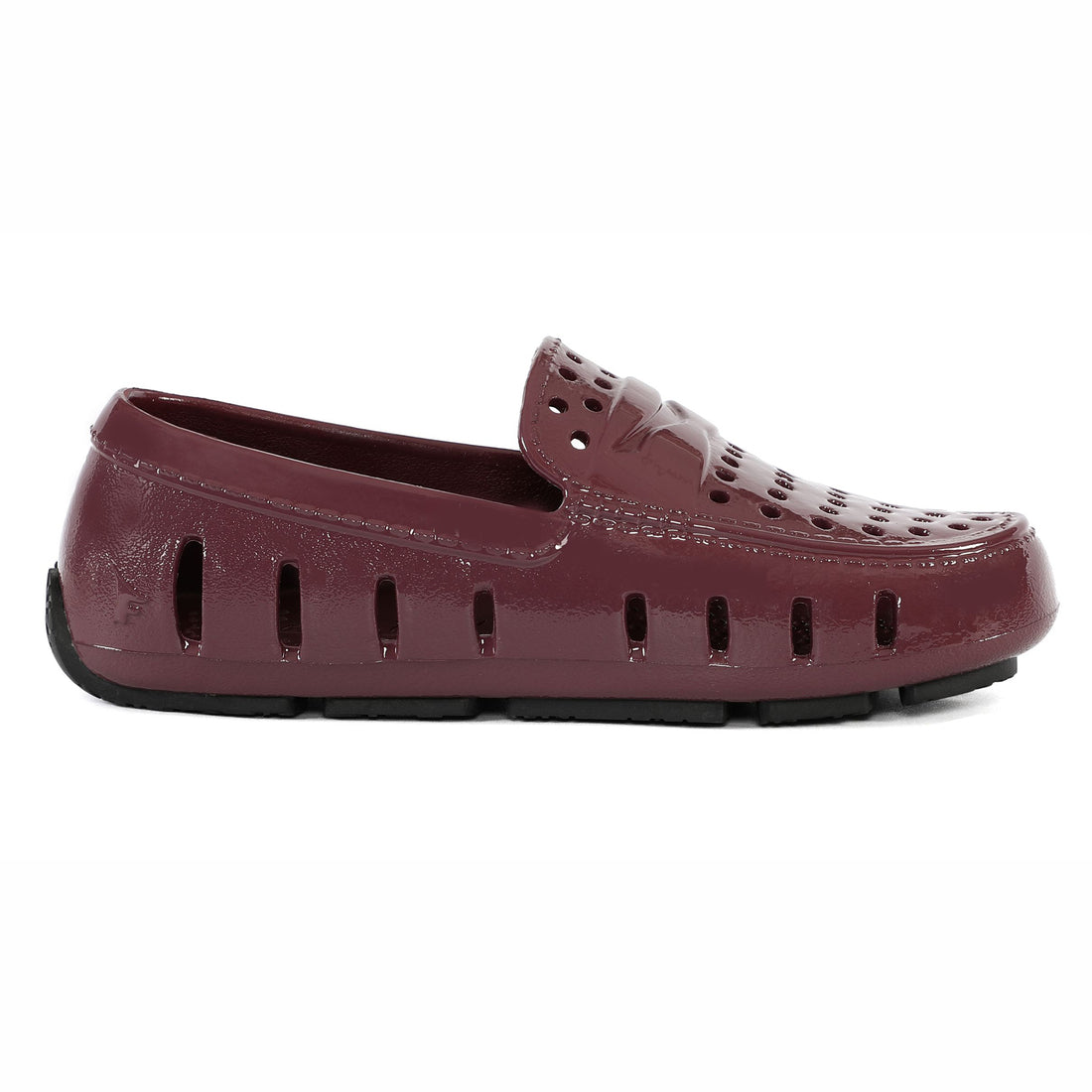 PRODIGY DRIVER BURGUNDY PATENT/BLACK