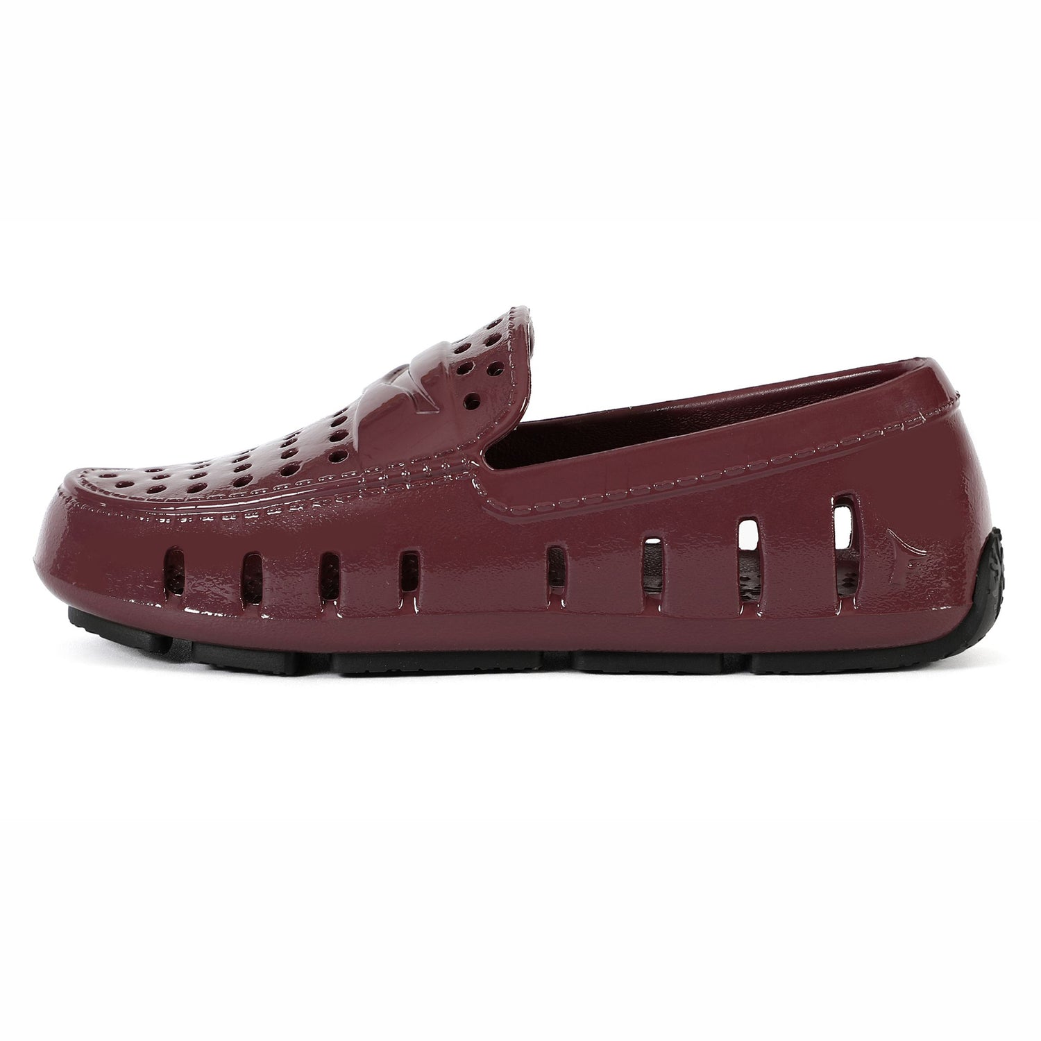 PRODIGY DRIVER BURGUNDY PATENT/BLACK