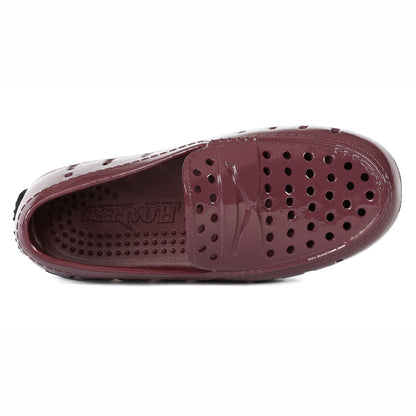 PRODIGY DRIVER BURGUNDY PATENT/BLACK