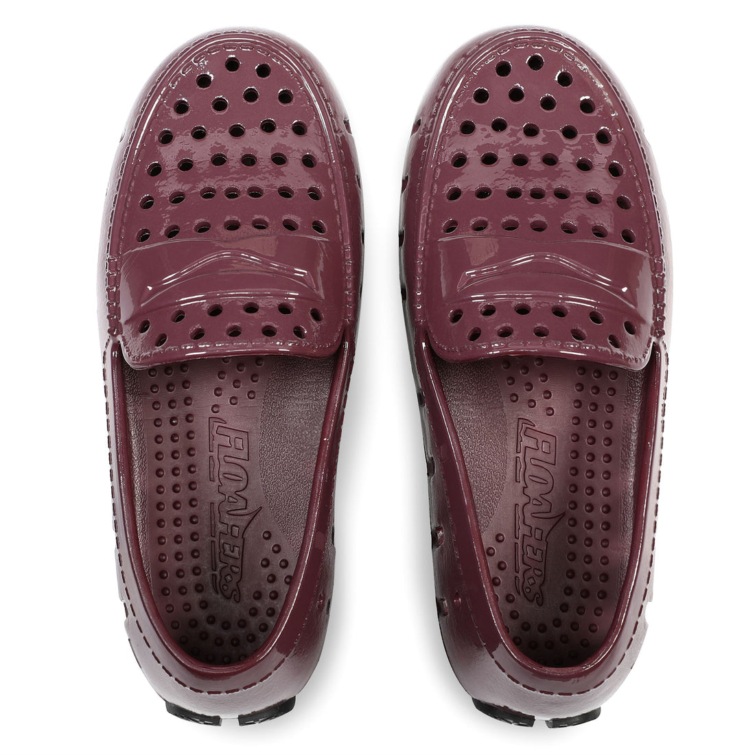 BURGUNDY PATENT/BLACK PRODIGY DRIVER
