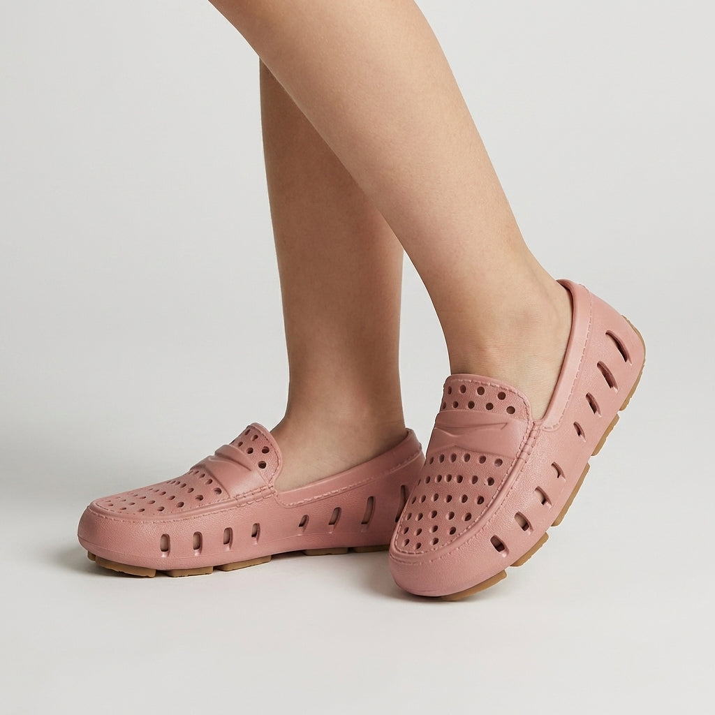 Kids Prodigy Rose Peony Gum Loafers