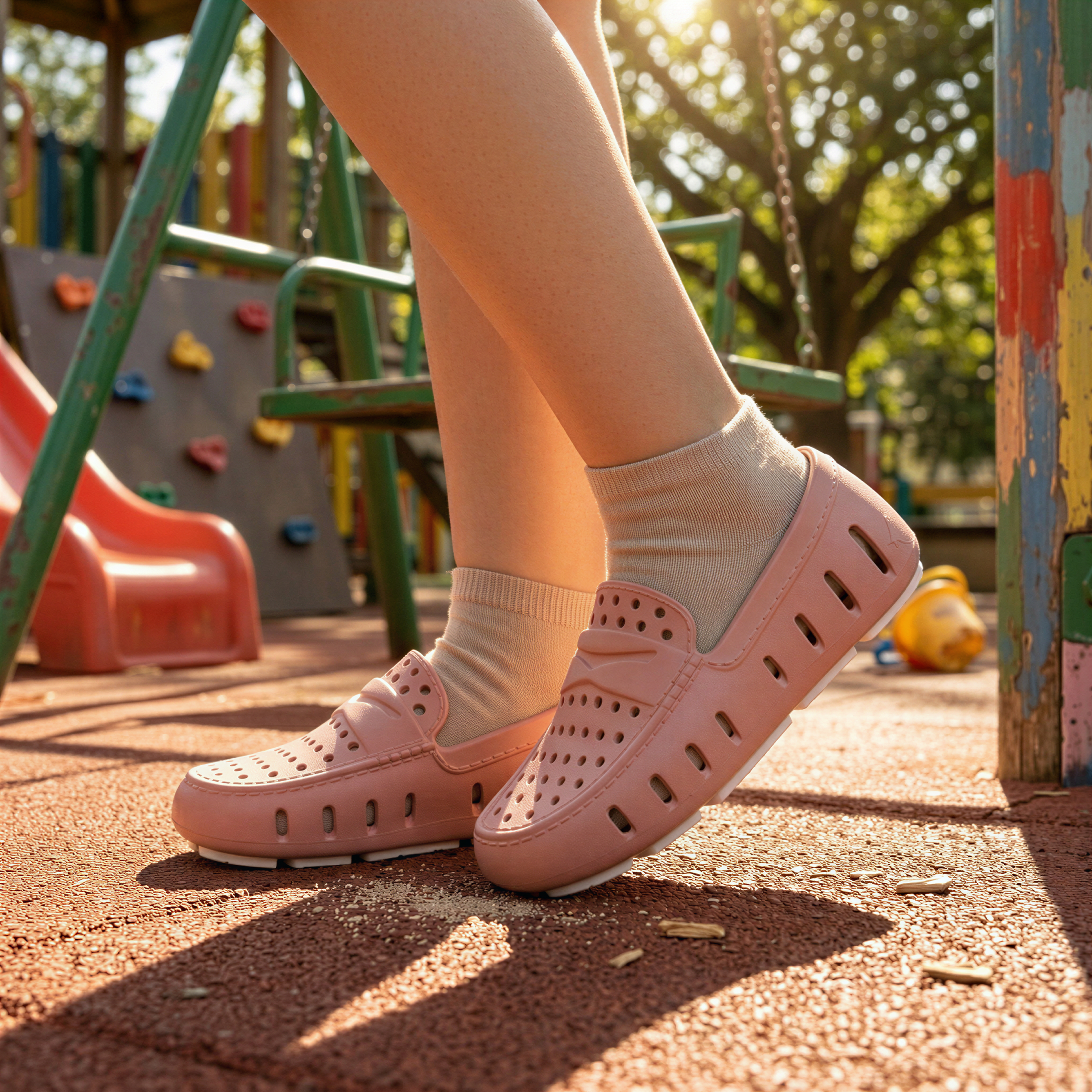 Kids Prodigy Rose Peony Bright White Loafers