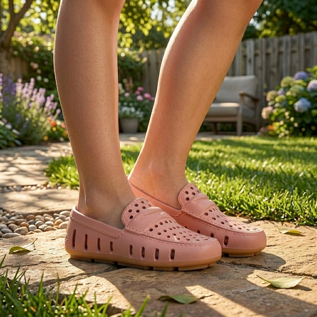 Kids Prodigy Rose Peony Gum Loafers