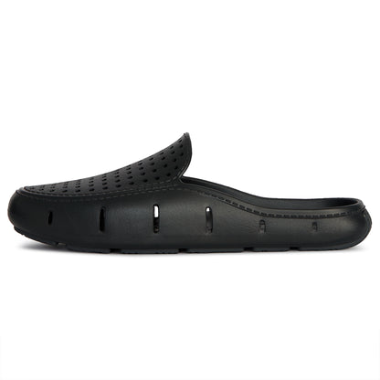 MENS BLACK/ASPHALT SUNSET SLIDE