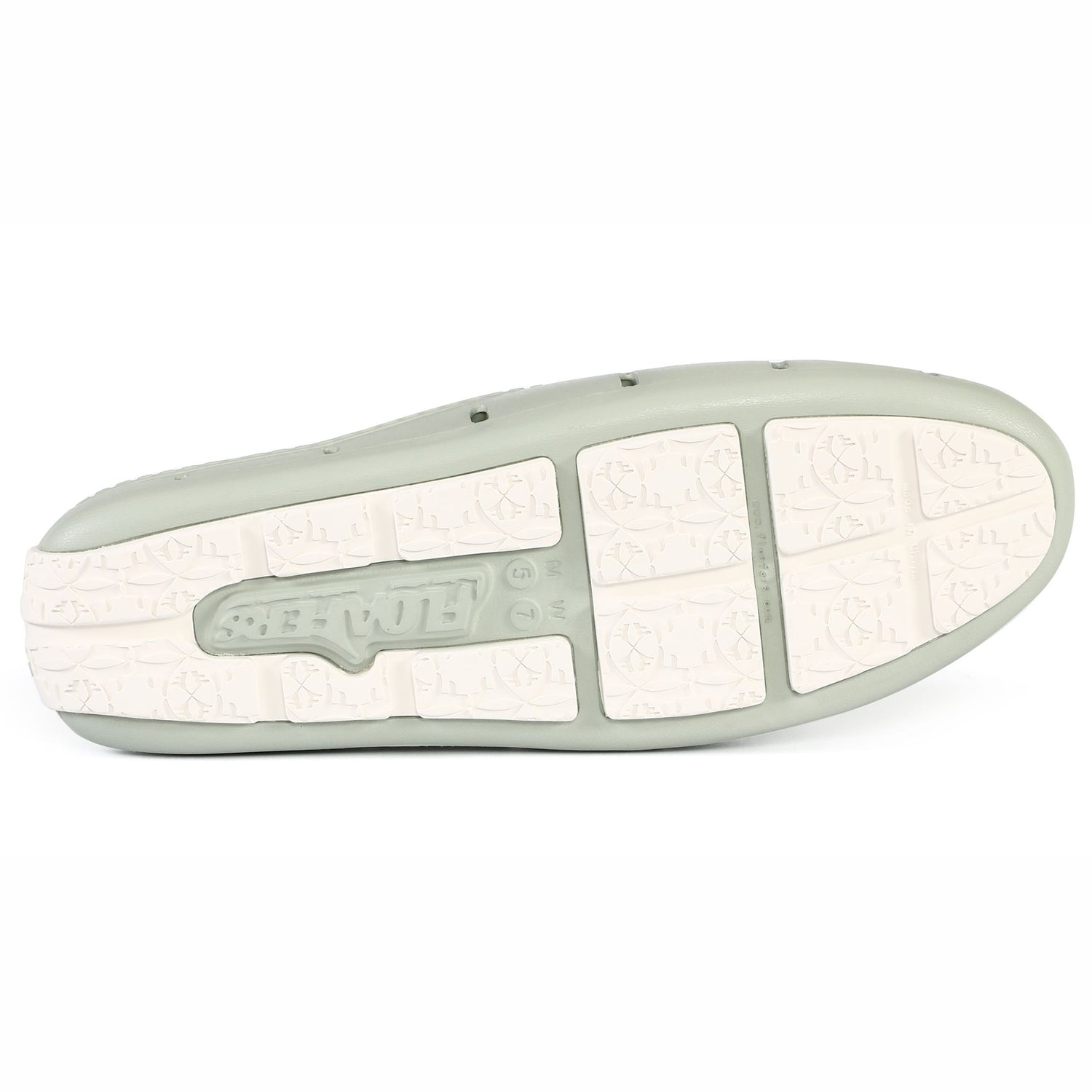 SEAFOAM/BRIGHT WHITE MENS SUNSET SLIDE