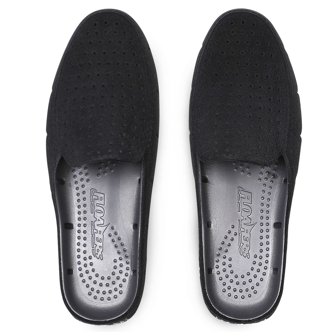 BLACK VEGAN SUEDE SUNSET SLIDE 3.0 - MENS