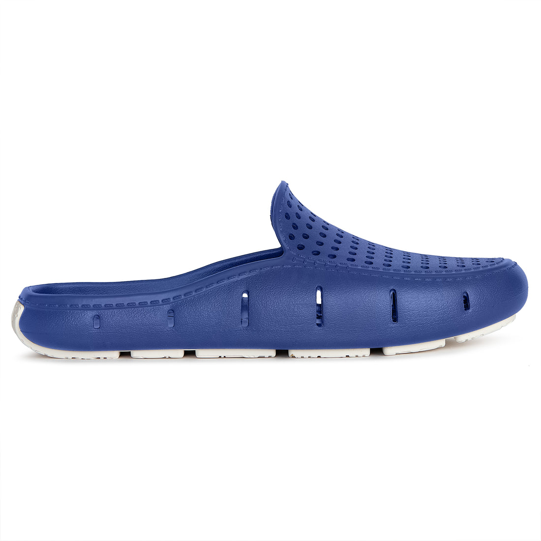 NAVY PEONY/BRIGHT WHITE SUNSET SLIDE - WOMENS