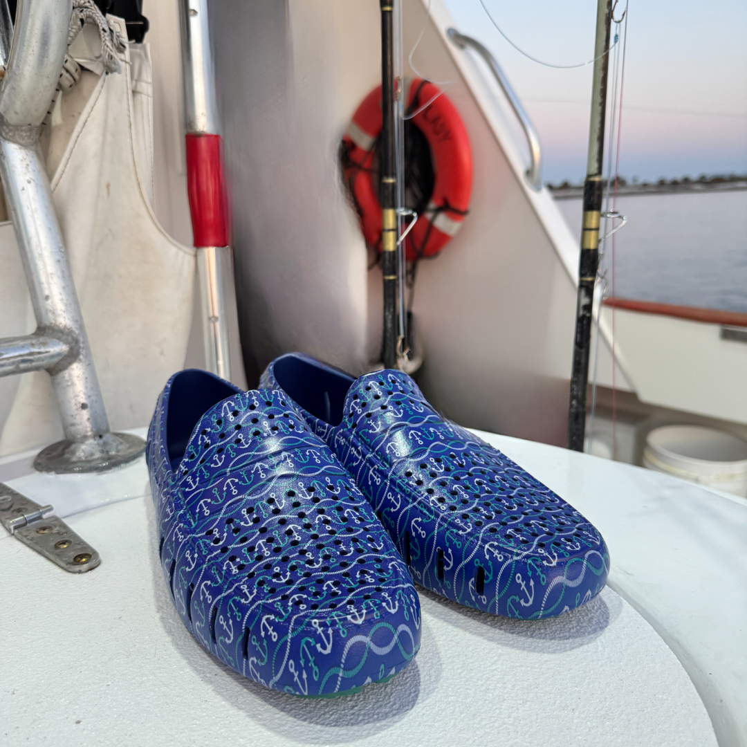 BLUE NAUTICAL/TEAL COUNTRY CLUB 4P