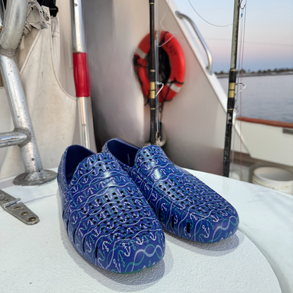 BLUE NAUTICAL/TEAL COUNTRY CLUB 4P