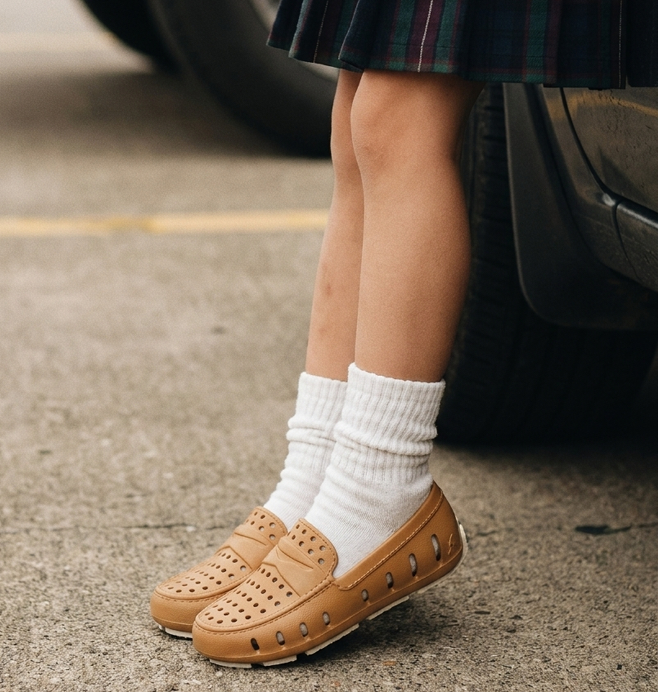 Kids Prodigy Lemon Curry/Coconut Loafers