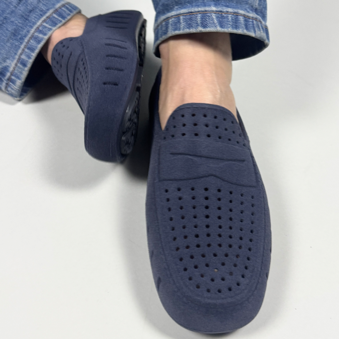 NAVY VEGAN SUEDE COUNTRY CLUB 3.0