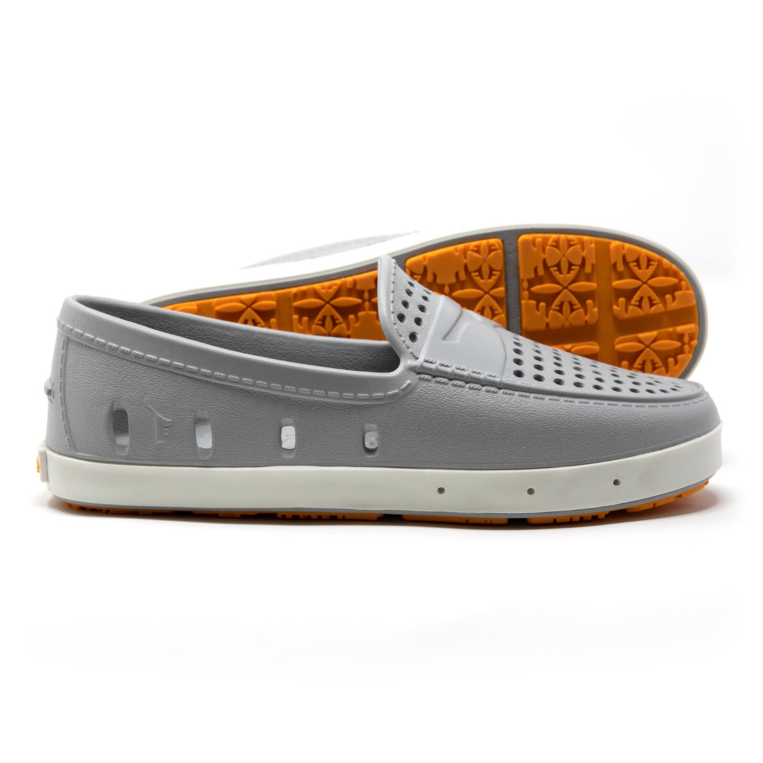 LONDON HARBOR MIST GRAY/FLAME ORANGE - KIDS - FINAL SALE