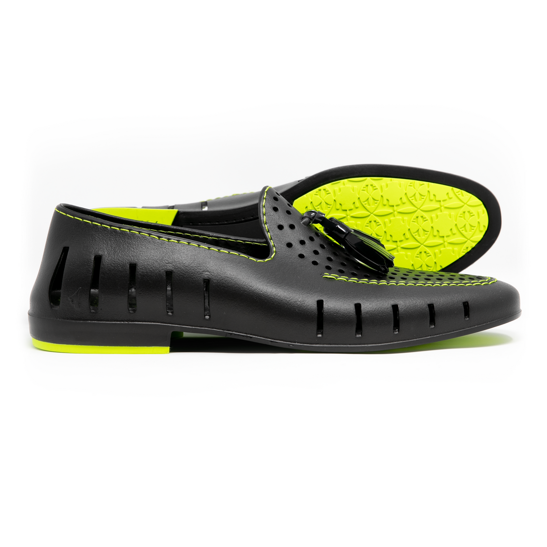 EXECUTIVE TASSEL - BLACK/ACID LIME - MENS - FINAL SALE