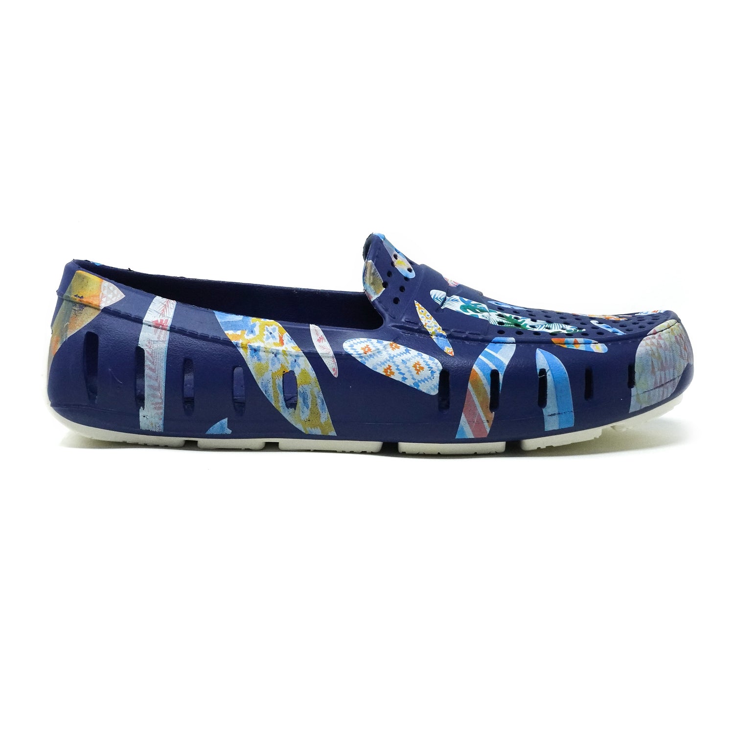 NAVY PEONY SURF - MENS (Floafers X Robert Stock Collection)