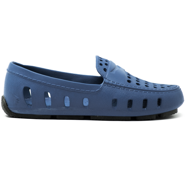 FLOAFERS Navy Blue Men\'s Loafers NAVY PEONY/BRIGHT WHITE COUNTRY CLUB – Floafers main image 3