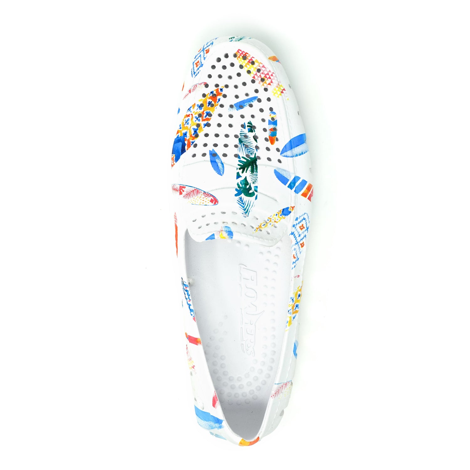 BRIGHT WHITE SURF - MENS (Floafers X Robert Stock Collection)