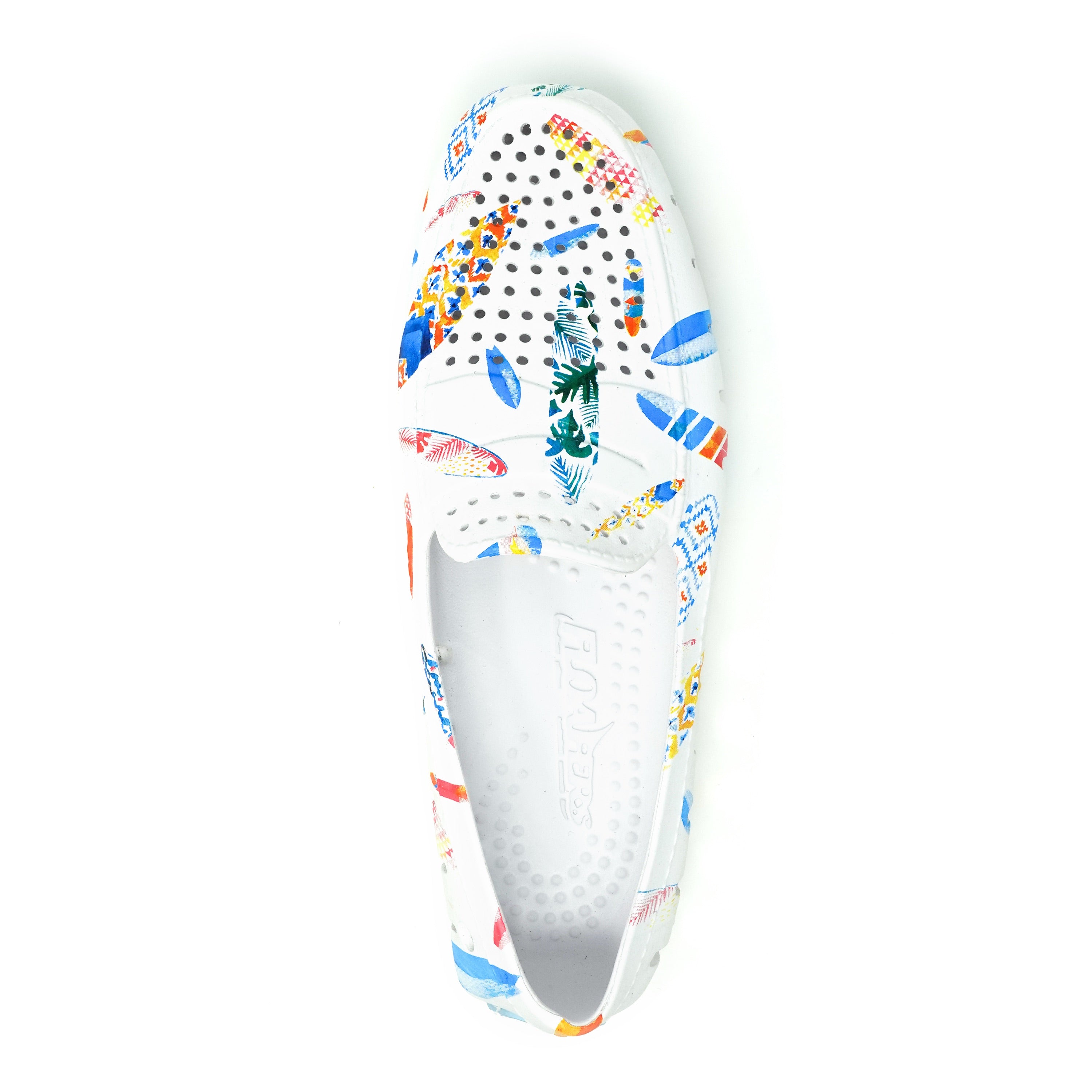 BRIGHT WHITE SURF - MENS (Floafers X Robert Stock Collection) - FINAL SALE